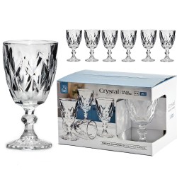 Ποτήρι Crystal Διάφανο/Γυαλί 30cl 6Τμχ