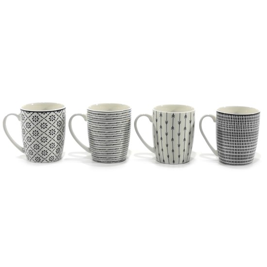 Κούπα 34cl Πορσελάνη New Bone China Σε 4 Σχέδια Κούπα 34cl Πορσελάνη New Bone China Σε 4 Σχέδια