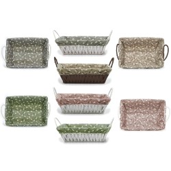 Καλάθι 26x19x8cm Σε 4 Χρώματα Καλάθι 26x19x8cm Σε 4 Χρώματα