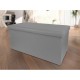 Σκαμπό Με Αποθηκευτικό Χώρο Γκρι PU 76x38x38cm Σκαμπό Με Αποθηκευτικό Χώρο Γκρι PU 76x38x38cm