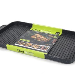 Ταψί Γκριλ Με 2 Αντικολλητικές Επίστρωσεις 45x28x3cm