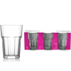 Ποτήρια Long Drink Aras Γυαλί 365cc 3Τμχ Ποτήρια Long Drink Aras Γυαλί 365cc 3Τμχ