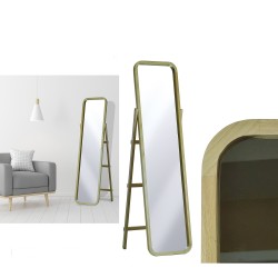 Καθρέφτης Δαπέδου  Φυσικό Ξύλο 40x160cm