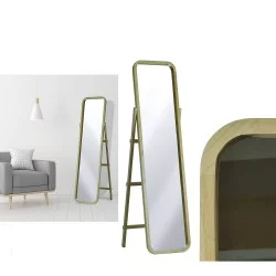 Καθρέφτης Δαπέδου  Φυσικό Ξύλο 40x160cm