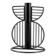 Κηροπήγιο "Black&White" Metal Black White 4 τμχ. Ποικιλία D115X16Cm D115X16Cm Κηροπήγιο "Black&White" Metal Black White 4 τμχ. Ποικιλία D115X16Cm D115X16Cm