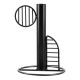 Κηροπήγιο "Black&White" Metal Black White 4 τμχ. Ποικιλία D115X16Cm D115X16Cm Κηροπήγιο "Black&White" Metal Black White 4 τμχ. Ποικιλία D115X16Cm D115X16Cm