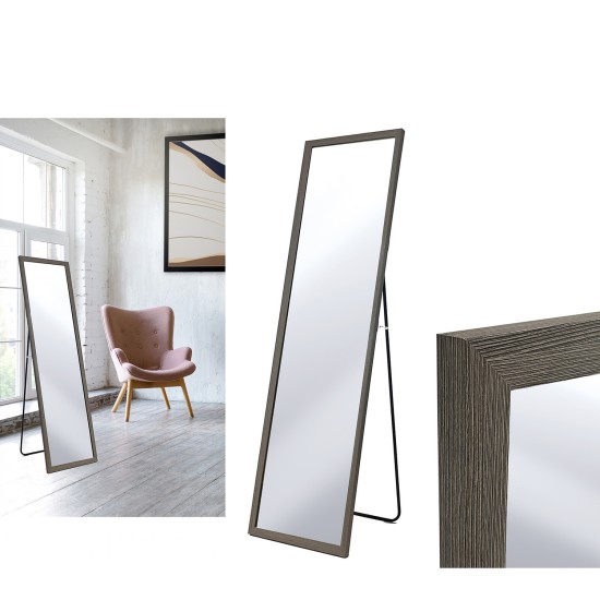 Καθρέφτης Δαπέδου Γκρι Δρυς 44x154cm Καθρέφτης Δαπέδου Γκρι Δρυς 44x154cm