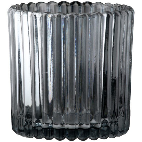 Φανάρι Καταιγίδας "Nostra" Γυάλινο Anthracite PU 18H. 75 cm D. 75 cm Φανάρι Καταιγίδας "Nostra" Γυάλινο Anthracite PU 18H. 75 cm D. 75 cm