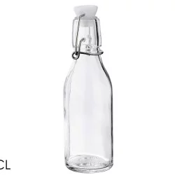 Μπουκάλι Στρογγυλό 25cl Με Ερμητικό Καπάκι