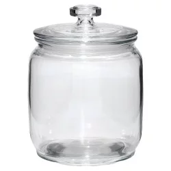 Βάζο Με Καπάκι Διάφανο Ερμητικό 150cl Φ14x18cm