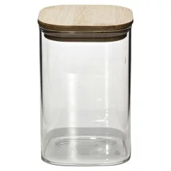 Βάζο Γυαλί Με Ερμητικό Καπάκι 950ml Φ10x15.6cm