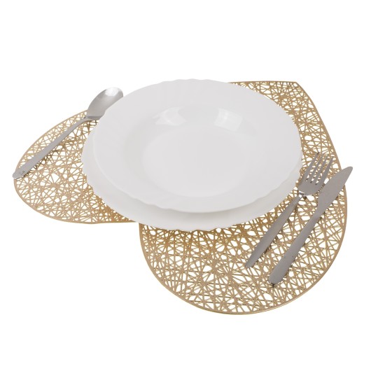 Σουπλά Σε Σχήμα Καρδιάς PVC 39x38cm Σε 2 Χρώματα Σουπλά Σε Σχήμα Καρδιάς PVC 39x38cm Σε 2 Χρώματα