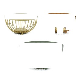 Σαλατιέρα Πολύχρωμο/Ξύλο/Μέταλλο 25x13cm Σε 3 Χρώματα Σαλατιέρα Πολύχρωμο/Ξύλο/Μέταλλο 25x13cm Σε 3 Χρώματα