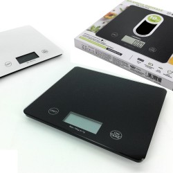 Ζυγαριά Κουζίνας Ψηφιακή Μέγιστο Βάρος 10Kg Πλαστικό/Γυαλί Σε 2 Χρώματα