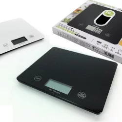 Ζυγαριά Κουζίνας Ψηφιακή Μέγιστο Βάρος 10Kg Πλαστικό/Γυαλί Σε 2 Χρώματα