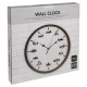 Ρολόι Τοίχου Skylines Λευκό/Μαύρο Πλαστικό Φ30cm