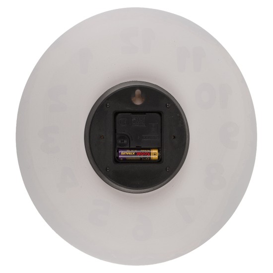 Ρολόι Τοίχου Κορμός Δέντρου Καφέ Πλαστικό 27x30x4cm