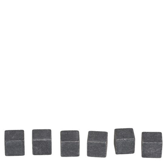 Πέτρες Ψύξης Για Ουίσκι Σε Βελούδινη Θήκη Σετ 6Τμχ