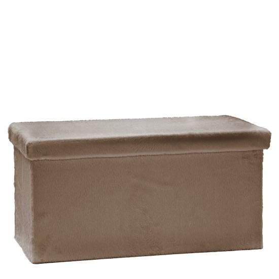 Πουφ Αναδιπλούμενο Τόρτορα Velure 76x38cm