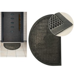 Πατάκι Εισόδου Μαύρο 45x75cm