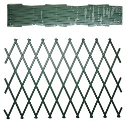 Φράχτης Επεκτεινόμενος Πράσινο PP 90x180cm