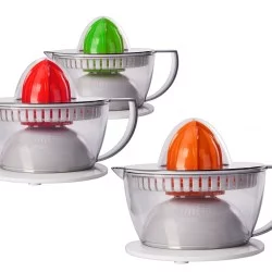 Λεμονοστίφτης 500ml 25W Με 2 Κεφαλές Πλαστικό Σε 3 Χρώματα