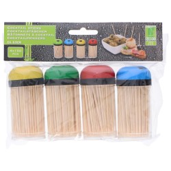 Οδοντογλυφίδες Cocktail 6.5cm 4x150τμχ Οδοντογλυφίδες Cocktail 6.5cm 4x150τμχ