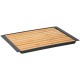 Ξύλο Κοπής με Δίσκο Ψίχουλων 38x27x2cm ALPINA Ξύλο Κοπής με Δίσκο Ψίχουλων 38x27x2cm ALPINA