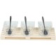 Δίσκος Ορεκτικών 30x15x2cm 10Τμχ ALPINA Δίσκος Ορεκτικών 30x15x2cm 10Τμχ ALPINA