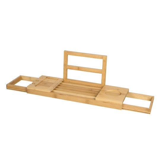 Ράφι Μπάνιου Επεκτάσιμο 50-92x18x4cm Μπαμπού Ράφι Μπάνιου Επεκτάσιμο 50-92x18x4cm Μπαμπού