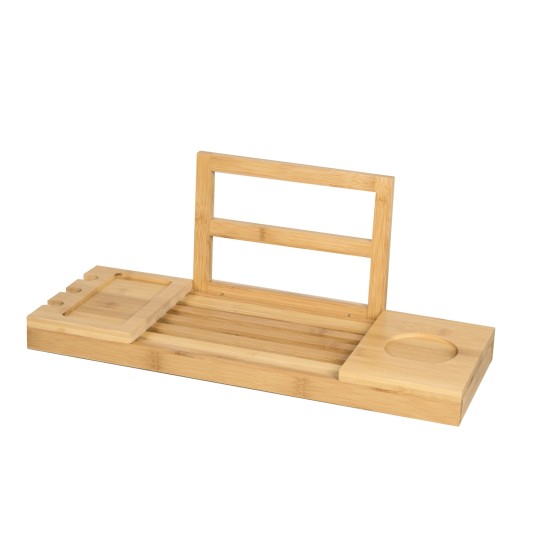 Ράφι Μπάνιου Επεκτάσιμο 50-92x18x4cm Μπαμπού Ράφι Μπάνιου Επεκτάσιμο 50-92x18x4cm Μπαμπού