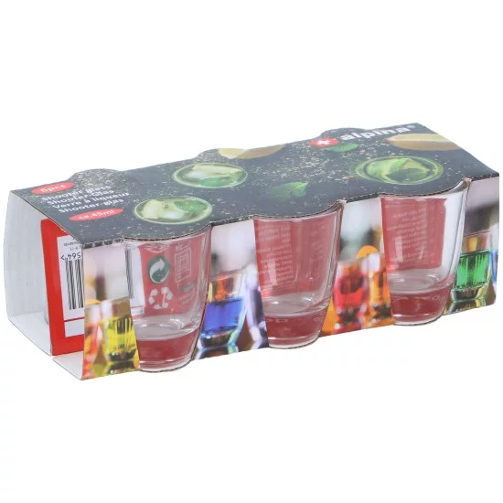 Ποτήρια Σφηνάκι 45ml 6Τμχ Ποτήρια Σφηνάκι 45ml 6Τμχ