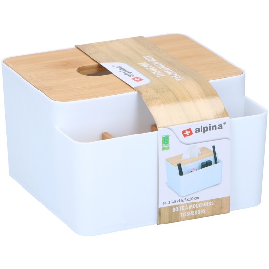 Κουτί Χαρτομάντηλων 16.5x15.5x9.7cm ALPINA
