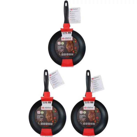Τηγάνι D24xH5cm 3 Σχέδια ALPINA