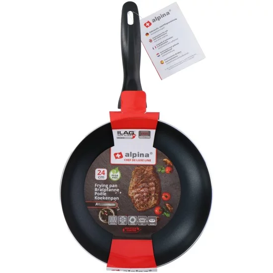 Τηγάνι D24xH5cm 3 Σχέδια ALPINA