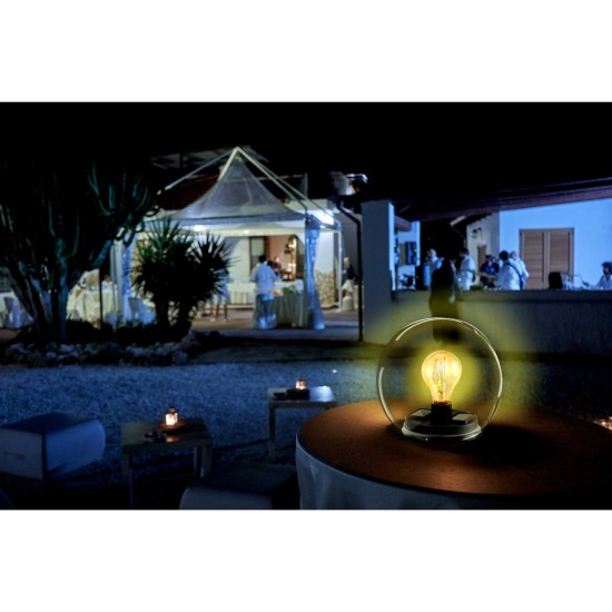 Φανάρι Κήπου LED Μπάλα 2 Σε 1 IP44 Φ18x33cm GRUNDIG