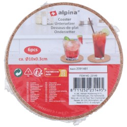 Σουβέρ 6Τμχ 2 Σχέδια ALPINA