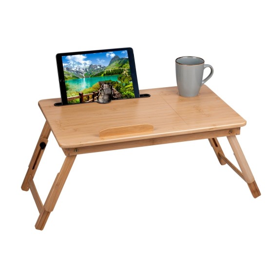 Τραπέζι Laptop Πτυσσόμενο Μπαμπού Τραπέζι Laptop Πτυσσόμενο Μπαμπού