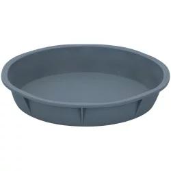 Στρογγυλή Φόρμα Κέικ Σιλικόνη Γκρι 24.5x4.5cm ALPINA Σε 2 Χρώματα