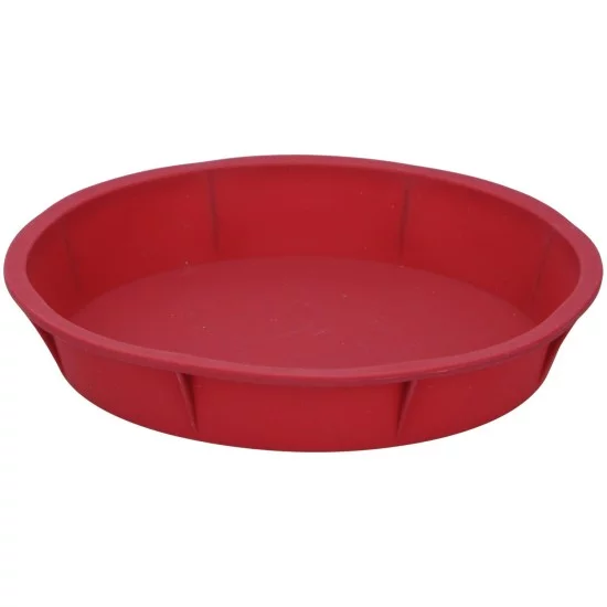 Στρογγυλή Φόρμα Κέικ Σιλικόνη Γκρι 24.5x4.5cm ALPINA Σε 2 Χρώματα