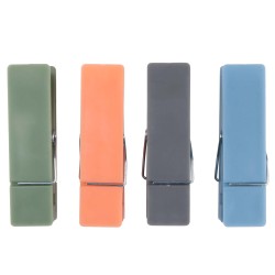 Μαγνητάκια Σημειώσεων Πολύχρωμα 7x1.5cm 4Τμχ