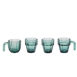Ποτήρια Ποτού Στοίβαξης Cactus 240ml Σετ 4τμχ ALPINA