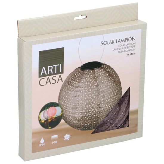 Φανάρι Κήπου Στρογγυλό IP44 Φ25cm Σε 4 Χρώματα ARTI CASA Φανάρι Κήπου Στρογγυλό IP44 Φ25cm Σε 4 Χρώματα ARTI CASA