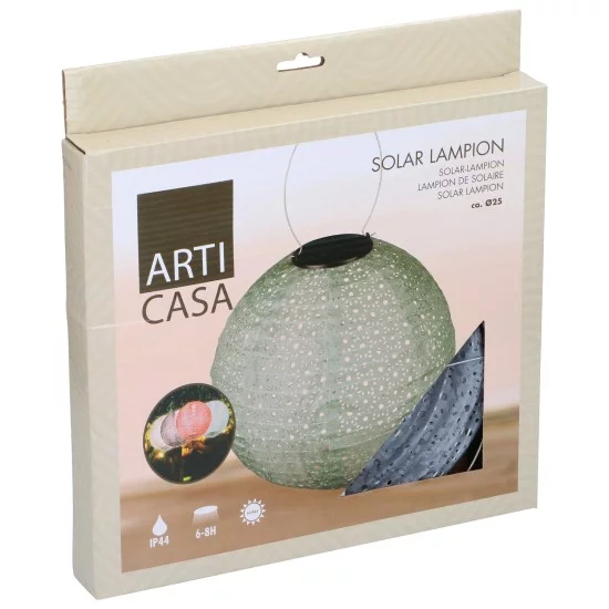 Φανάρι Κήπου Στρογγυλό IP44 Φ25cm Σε 4 Χρώματα ARTI CASA