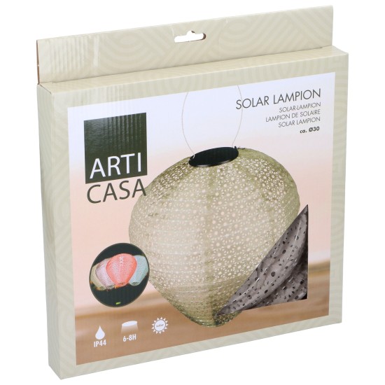 Φανάρι Κήπου Στρογγυλό IP44 Φ30cm Σε 4 Χρώματα ARTI CASA Φανάρι Κήπου Στρογγυλό IP44 Φ30cm Σε 4 Χρώματα ARTI CASA