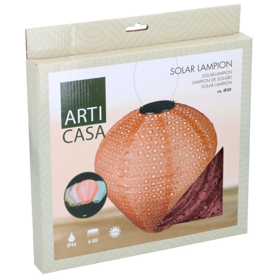 Φανάρι Κήπου Στρογγυλό IP44 Φ30cm Σε 4 Χρώματα ARTI CASA Φανάρι Κήπου Στρογγυλό IP44 Φ30cm Σε 4 Χρώματα ARTI CASA