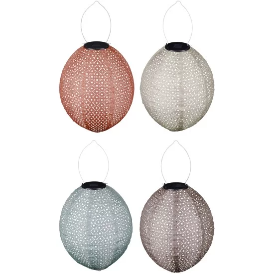 Φανάρι Κήπου Οβάλ IP44 Φ20x29cm Σε 4 Χρώματα ARTI CASA