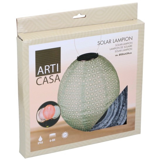 Φανάρι Κήπου Οβάλ IP44 Φ20x29cm Σε 4 Χρώματα ARTI CASA Φανάρι Κήπου Οβάλ IP44 Φ20x29cm Σε 4 Χρώματα ARTI CASA
