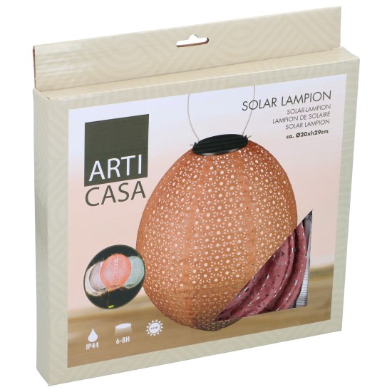 Φανάρι Κήπου Οβάλ IP44 Φ20x29cm Σε 4 Χρώματα ARTI CASA Φανάρι Κήπου Οβάλ IP44 Φ20x29cm Σε 4 Χρώματα ARTI CASA