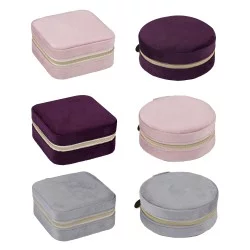 Βελούδινο Κουτί Κοσμημάτων 2 Σχέδια
